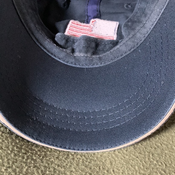 Dorfman Pacific Headware blue USA flag hat.  Adjustable strap. - Picture 4 of 5